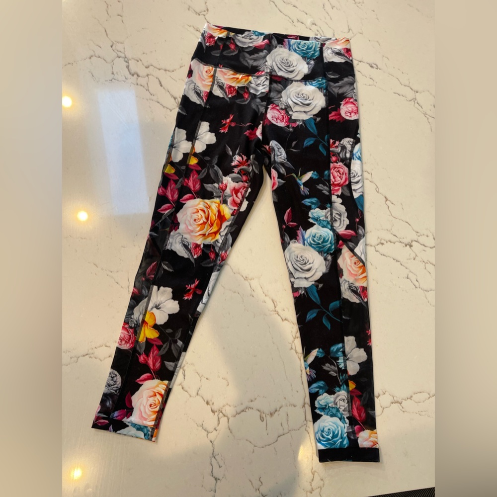 ZYIA 8-10 Floral Leggings
